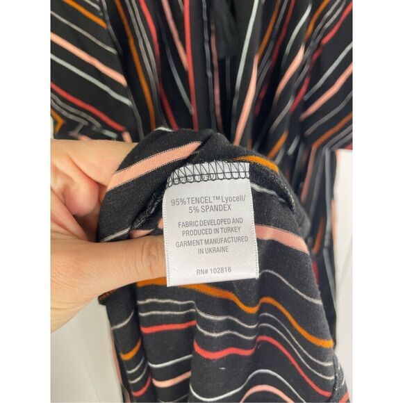 NWT Garnet Hill Off-The-Shoulder Knit Maxi Dress Size M - Picture 9 of 15